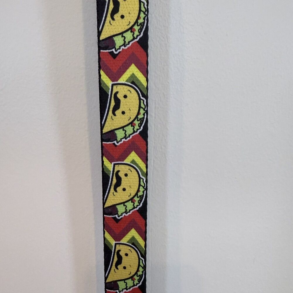 Taco Belt Web Removable Buckle 39 inches Red Teens Unbranded M